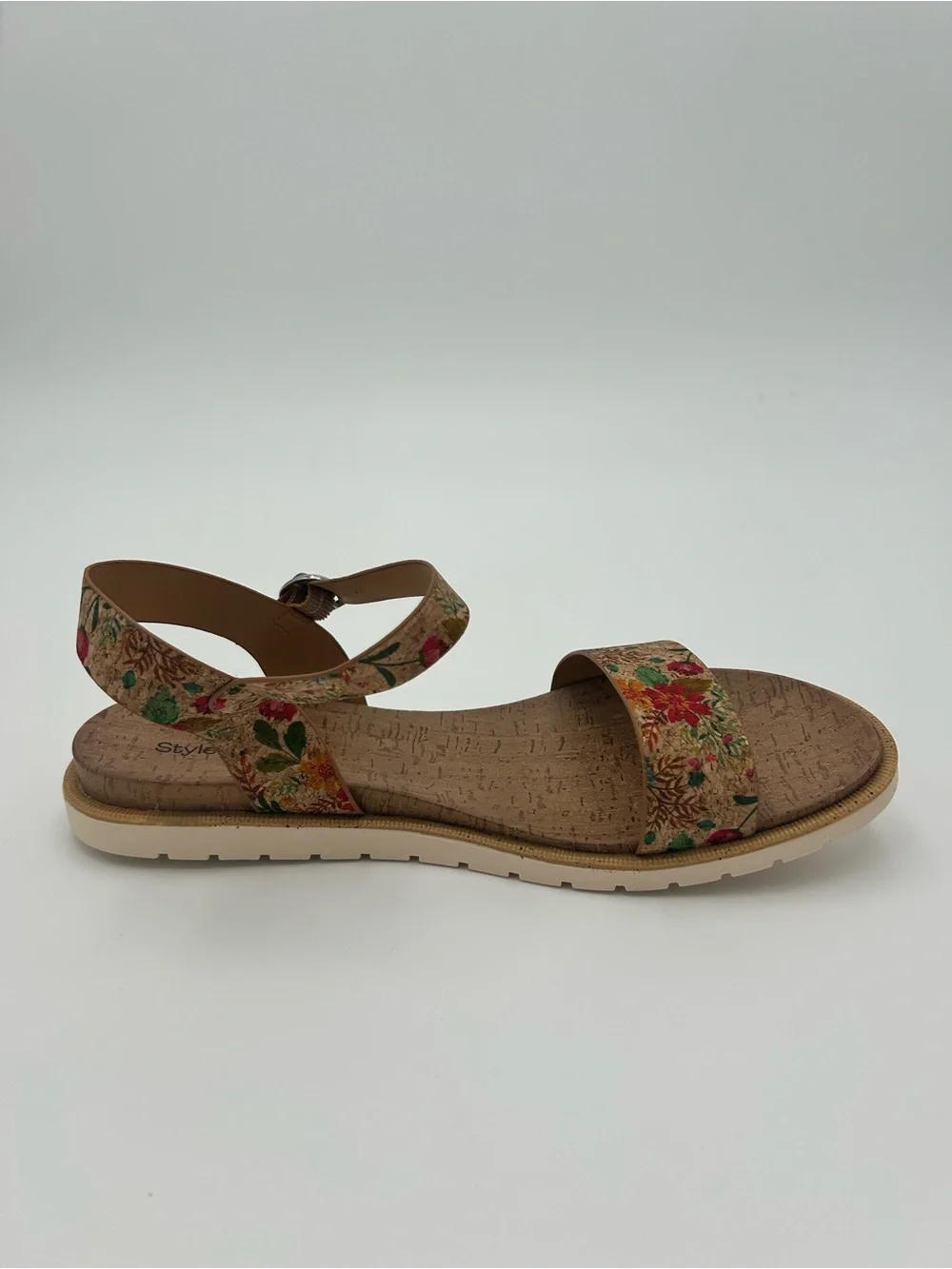 Style & Co. Floral Flat Casual Sandals
